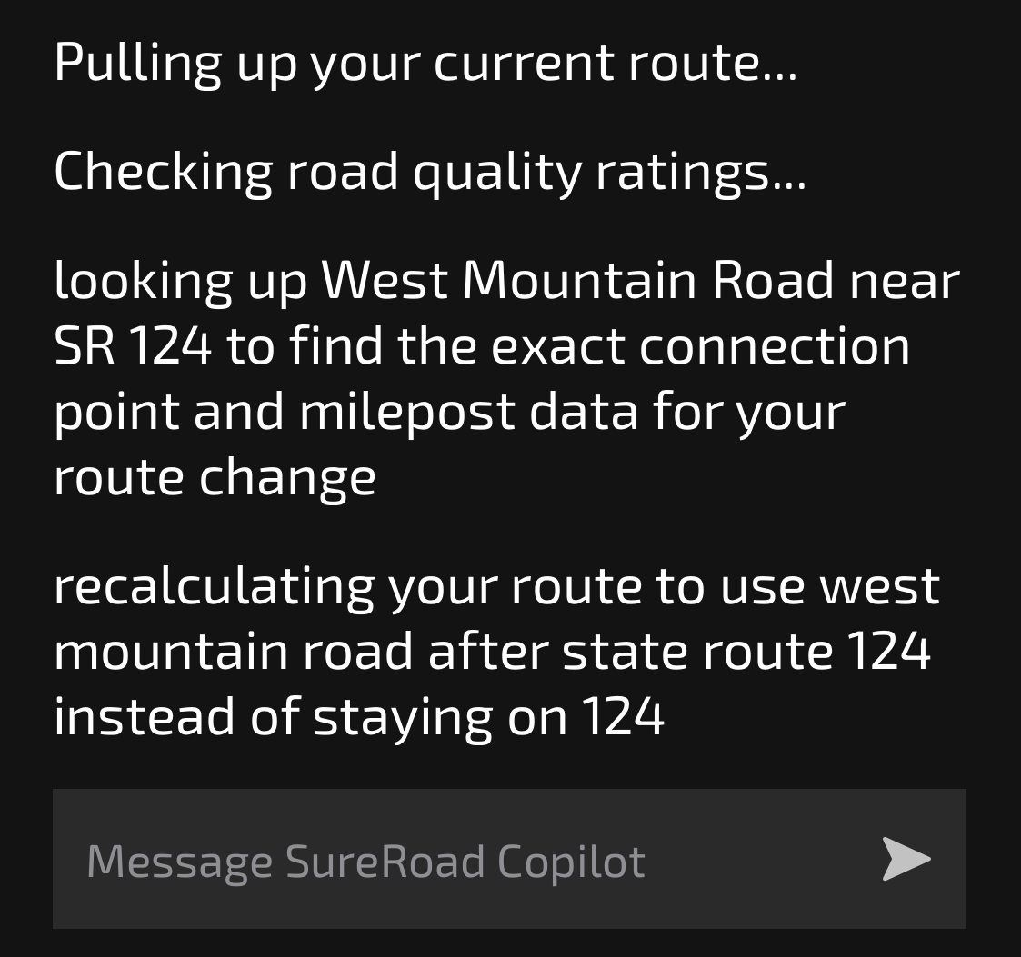 AI finding exact roads